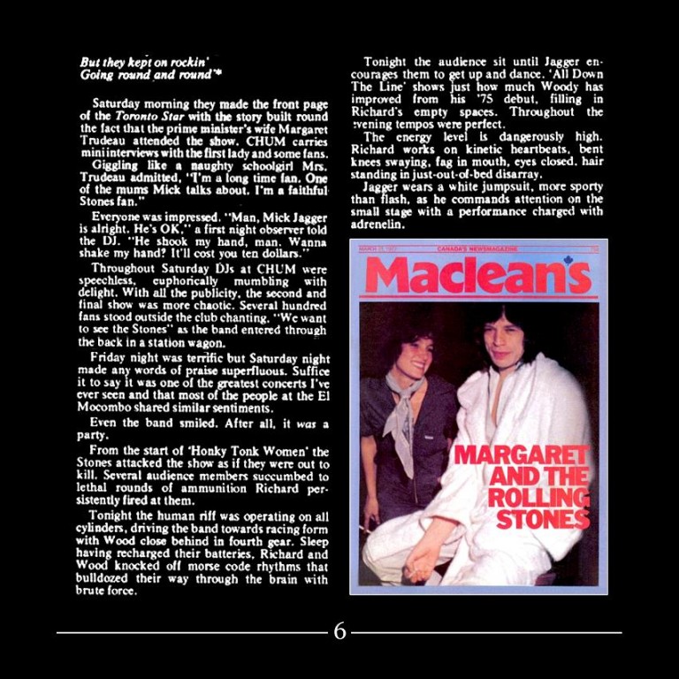 Chansons De The Rolling Stones El Mocambo 1977 THE ROLLING STONES – EL MOCAMBO – ACE BOOTLEGS